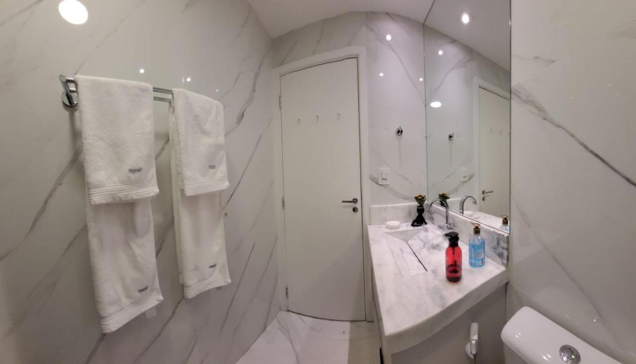 Maravilhoso Apartamento Ao Lado Do Aquario Santos  Esterno foto